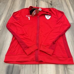 Nike Mustang Red Full-Zip Jacket